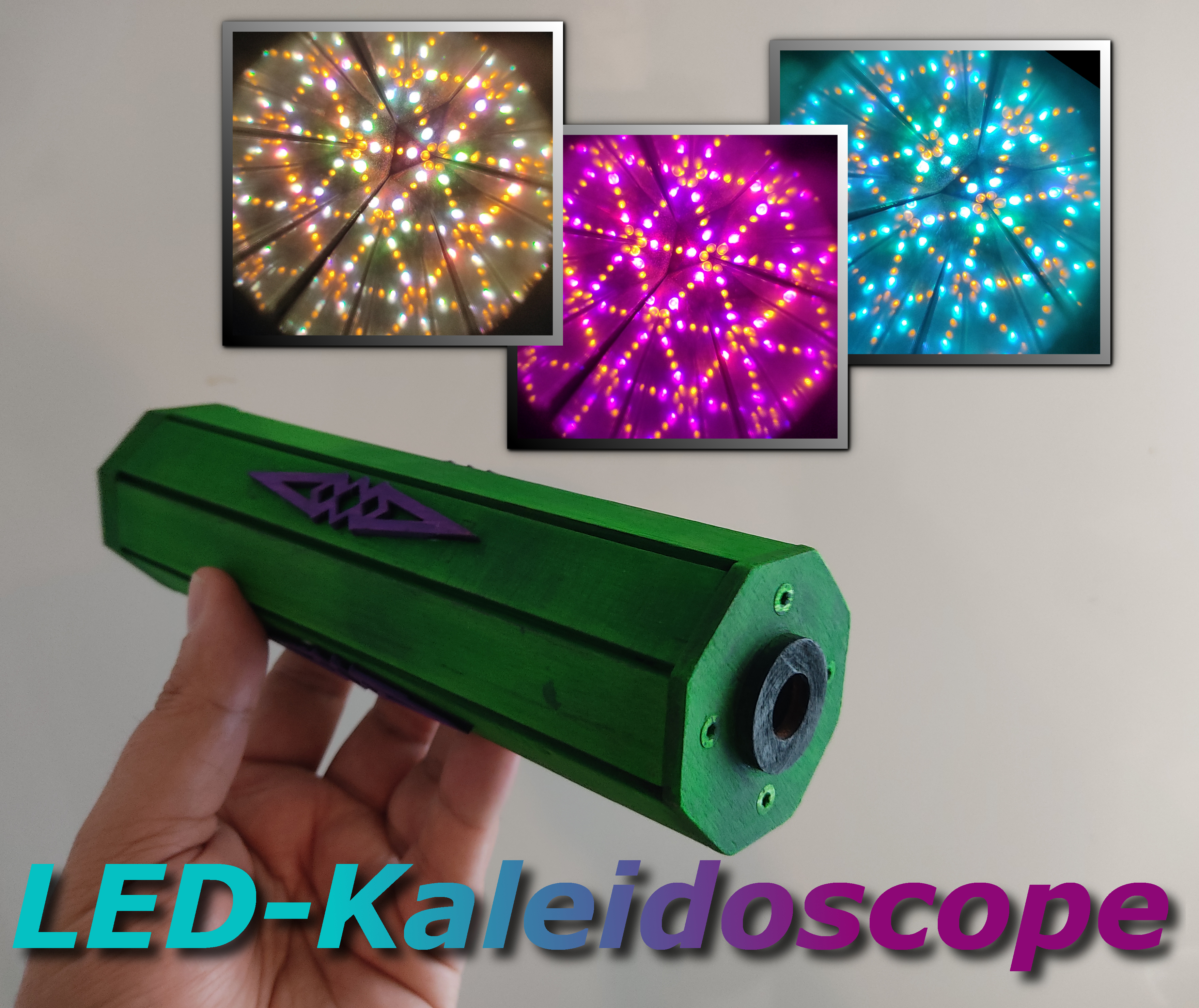 LED-KALEIDOSCOPE – Alain's Projects